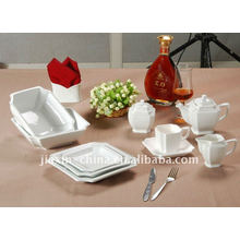 47pcs baby dinner set square shape ceramic dinner set